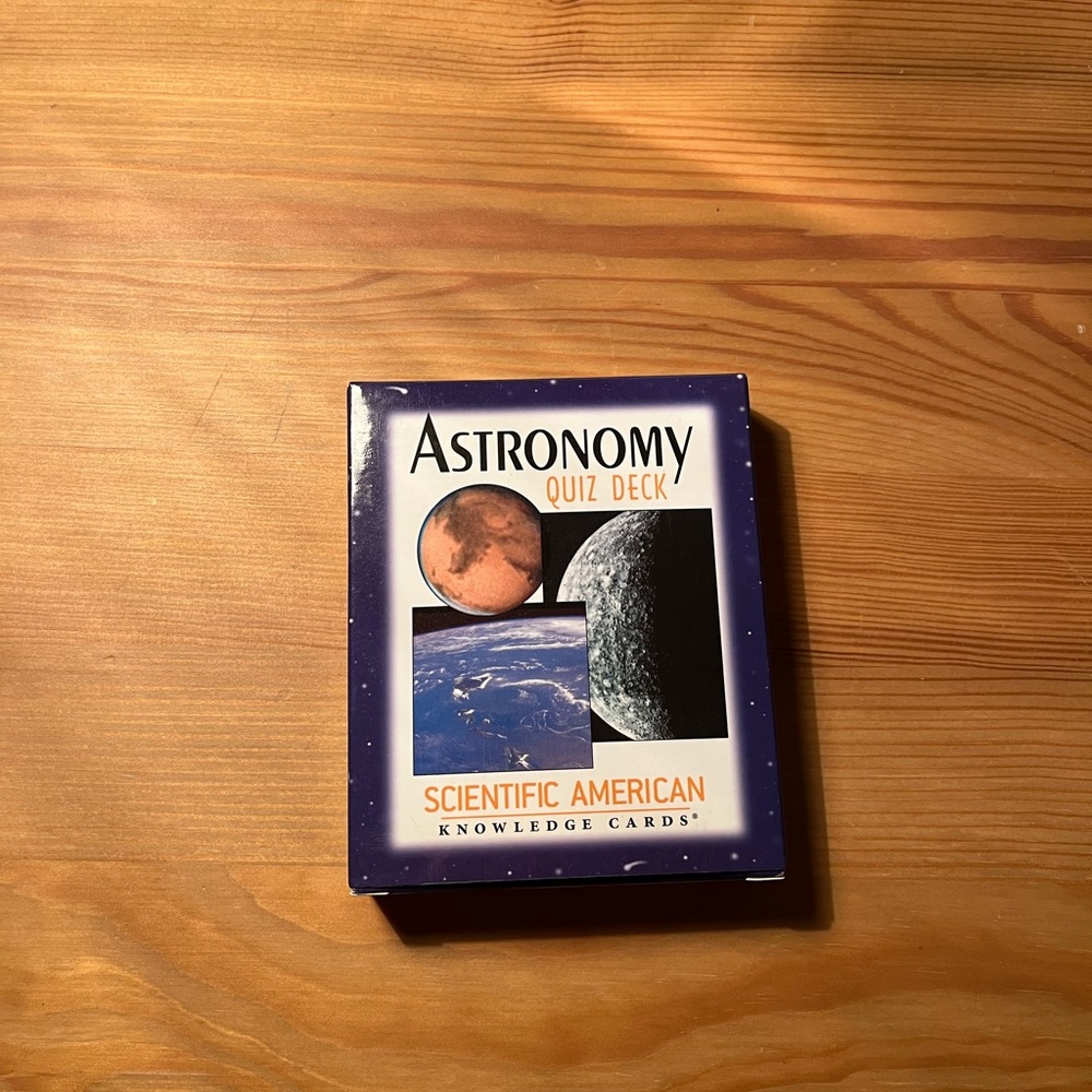 Scientific American Astronomy Quiz Deck